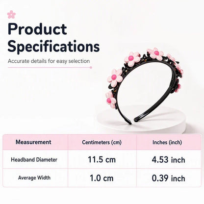 🎀 Cartoon Braiding Headband – Easy & Cute Styling