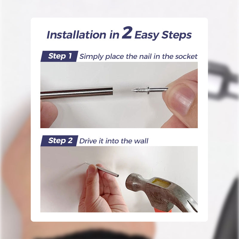 🔩🔨 Double-Headed Seamless Skirting Nails – Clean & Secure Fixing ✨