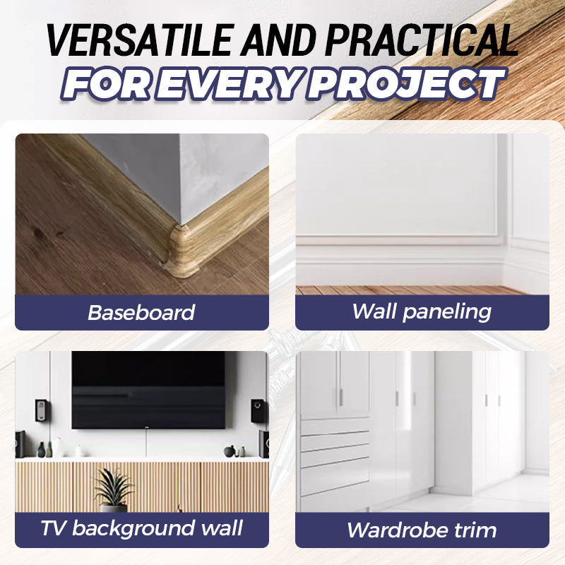 🔩🔨 Double-Headed Seamless Skirting Nails – Clean & Secure Fixing ✨