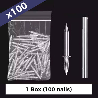 🔩🔨 Double-Headed Seamless Skirting Nails – Clean & Secure Fixing ✨