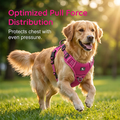 🐕🔥 50% OFF! Durable Oxford Fabric Dog Harness Vest – Reflective, Adjustable, No-Pull & Breathable Comfort for All Breeds ✨