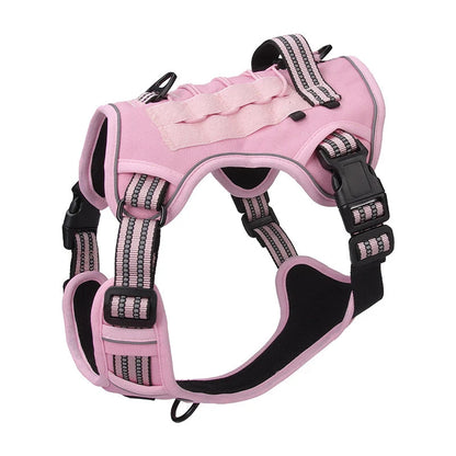 🐕🔥 50% OFF! Durable Oxford Fabric Dog Harness Vest – Reflective, Adjustable, No-Pull & Breathable Comfort for All Breeds ✨