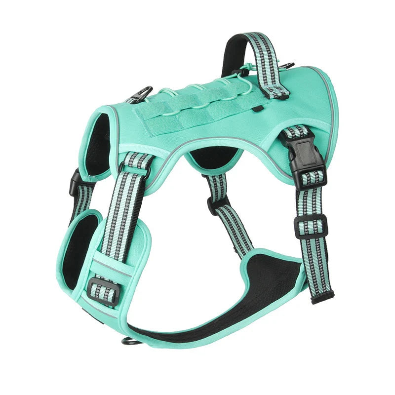 🐕🔥 50% OFF! Durable Oxford Fabric Dog Harness Vest – Reflective, Adjustable, No-Pull & Breathable Comfort for All Breeds ✨