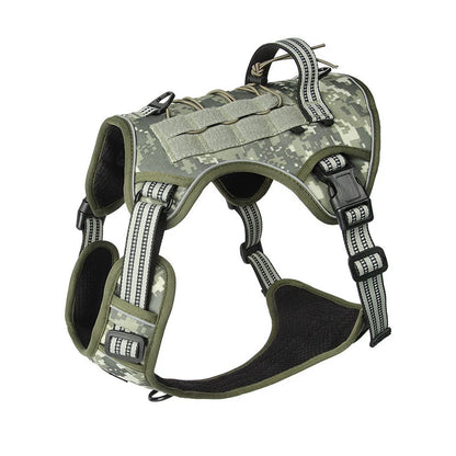 🐕🔥 50% OFF! Durable Oxford Fabric Dog Harness Vest – Reflective, Adjustable, No-Pull & Breathable Comfort for All Breeds ✨
