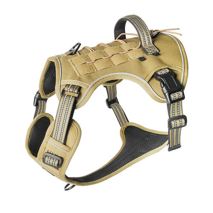 🐕🔥 50% OFF! Durable Oxford Fabric Dog Harness Vest – Reflective, Adjustable, No-Pull & Breathable Comfort for All Breeds ✨