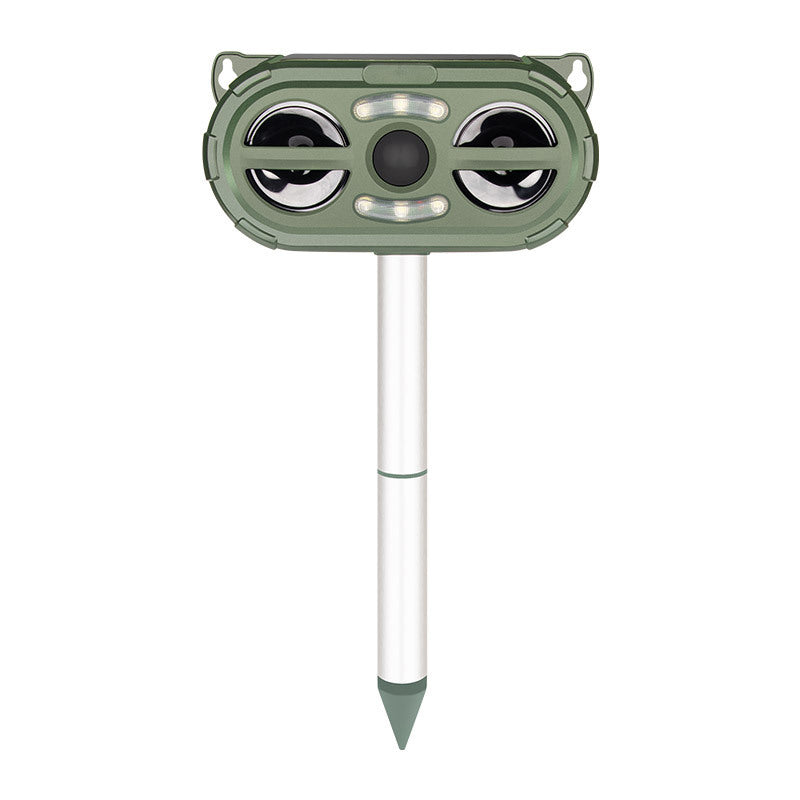 🐾 Save 50%! ☀️ Solar Ultrasonic Animal Deterrent – Humane & garden-safe ✨
