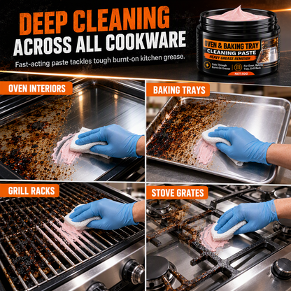 ✨ Heavy-Duty Grease Removal Cleaning Paste – Powerful Cleaner for Stubborn Grease & Grime