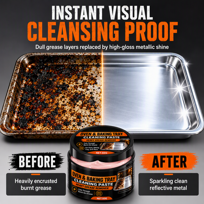 ✨ Heavy-Duty Grease Removal Cleaning Paste – Powerful Cleaner for Stubborn Grease & Grime