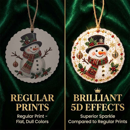Christmas DIY Diamond Painting Ornaments