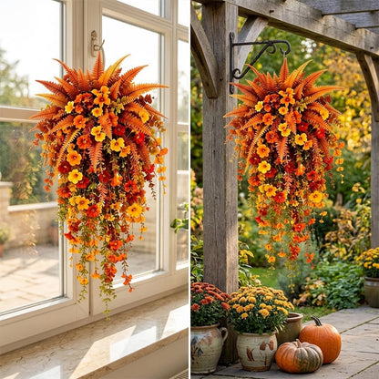 Fall Harvest Hanging Basket