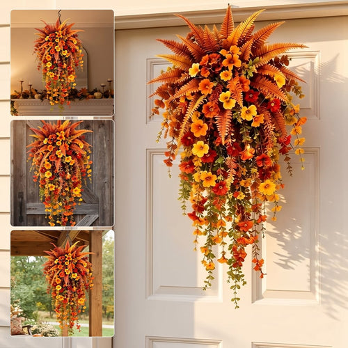 Fall Harvest Hanging Basket
