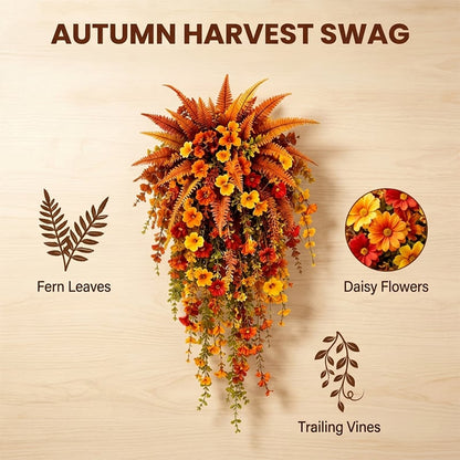Fall Harvest Hanging Basket