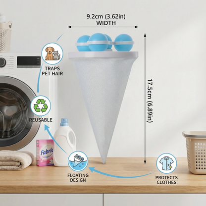 🧺Washing Machine Filter Bag 🧼